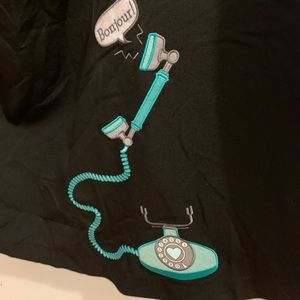 Adorable full circle Bea & Dot skirt in 4X with telephone patch